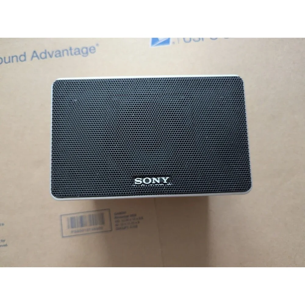 Sony SS-CNP67 Compact Silver Center Speaker Retro Y2K Home Audio 6 Ohm